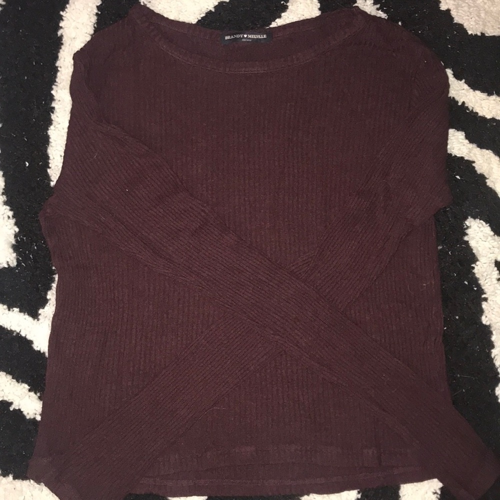 omg sleeve sweater